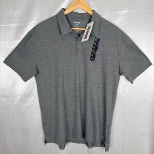 NWT True Classic Men’s Gray Classic Polo Shirt Size XL‎